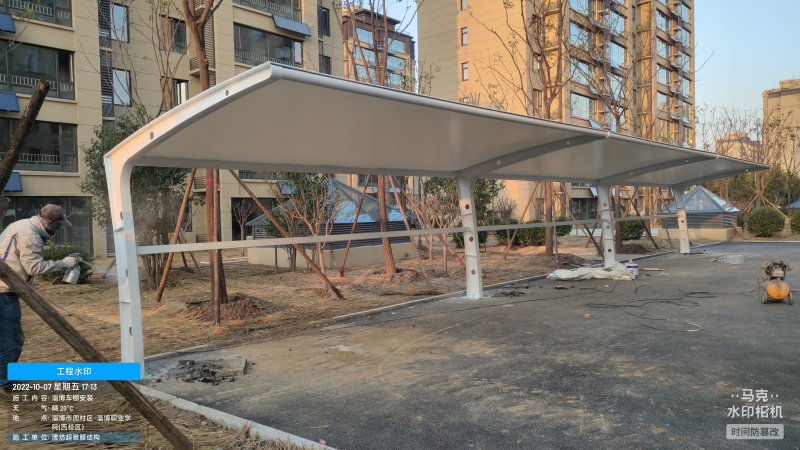 臨朐魏家莊幼兒園車(chē)棚